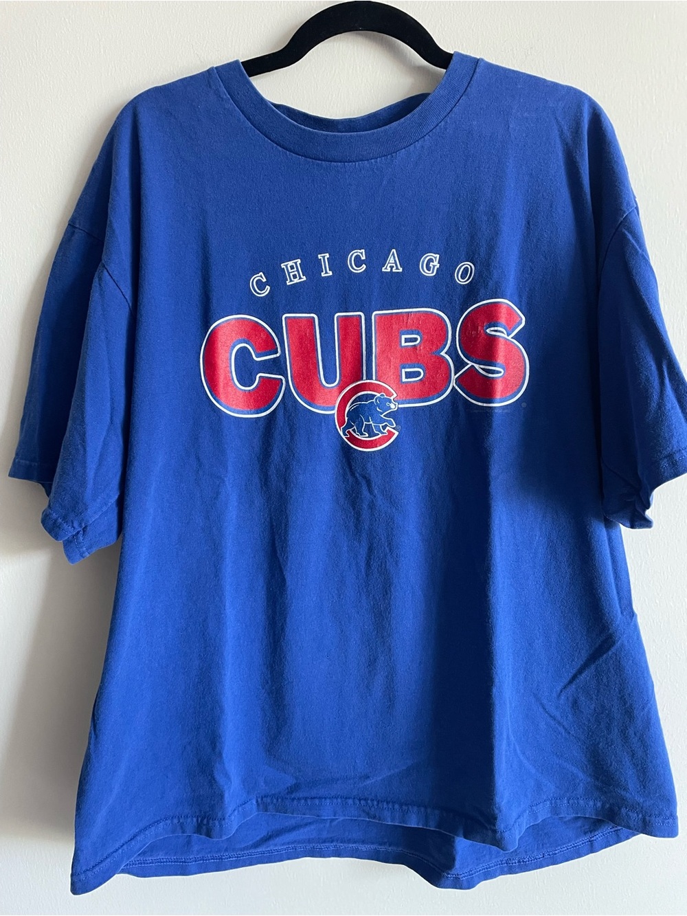 Lee Sport 2003 Vintage Chicago Cubs baseball tee 100% cotton cubby bear youth XL